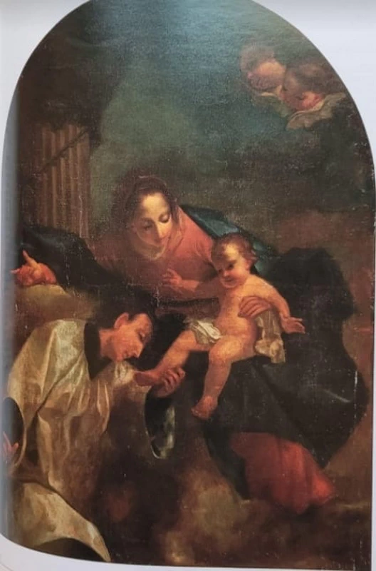  122-Sante Cattaneo-San Luigi Gonzaga - bozzetto